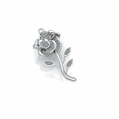 BLOOMING-FLOWER_Pendant-prata