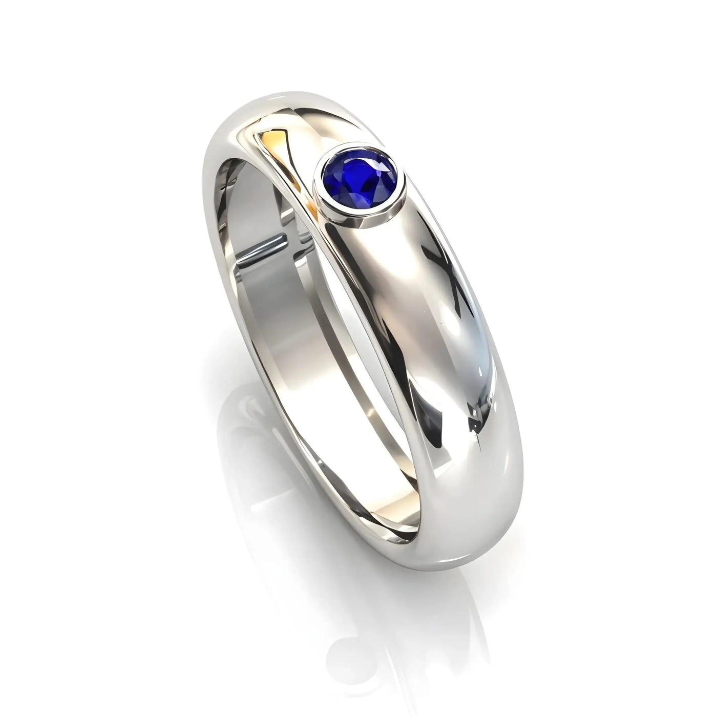 BLUE STONE RING Prata Jewlz