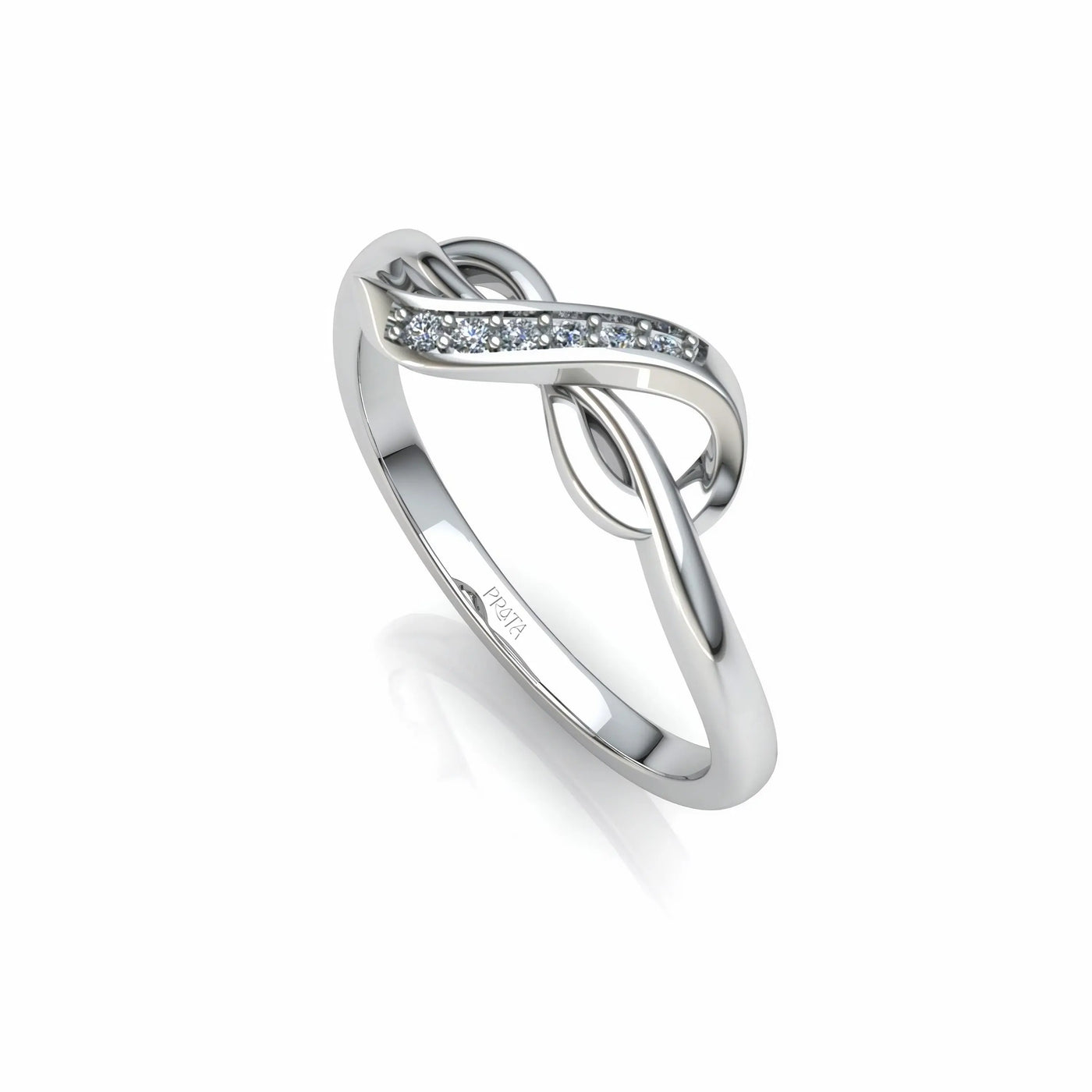 Crystal-Wave-ring-Prata