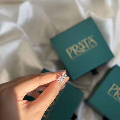 CELESTIAL PRINCESS STUDS Prata Jewlz