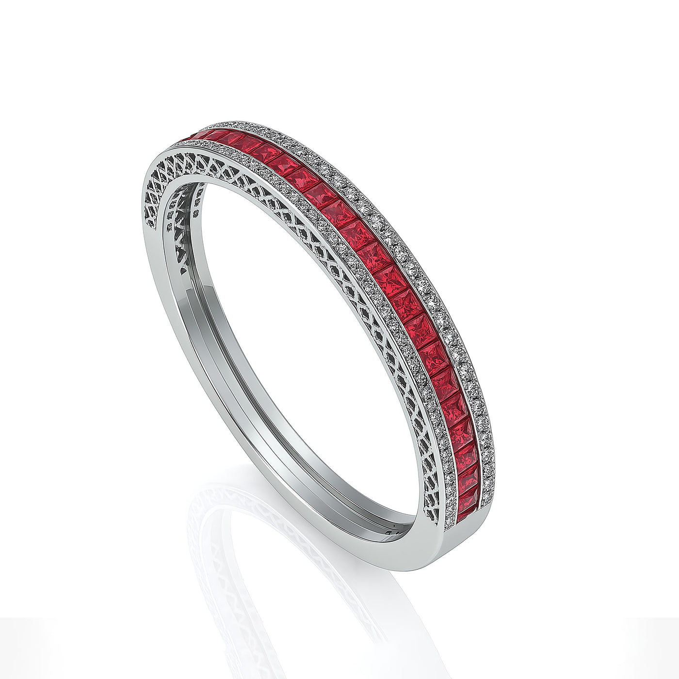 AZURE GLEAM SAPPHIRE BRACELET (Copy) Prata Jewlz