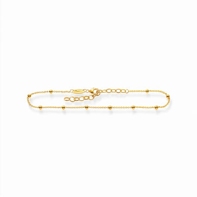 GOLDEN ORB ANKLET Prata Jewlz