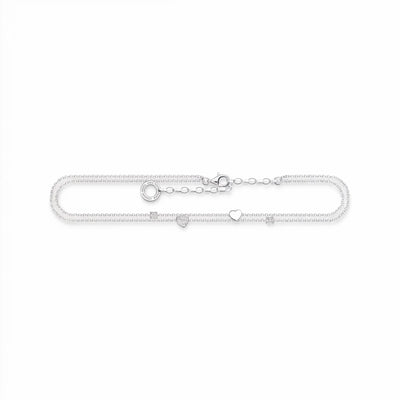 LUNA DUO AMOUR ANKLET Prata Jewlz