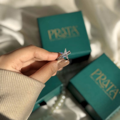 SHINNING STAR Prata Jewlz