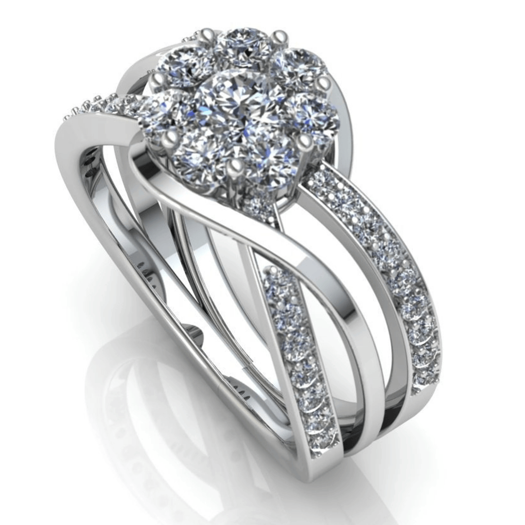 Starlight Harmony Ring Prata Jewlz