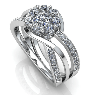 Starlight Harmony Ring Prata Jewlz